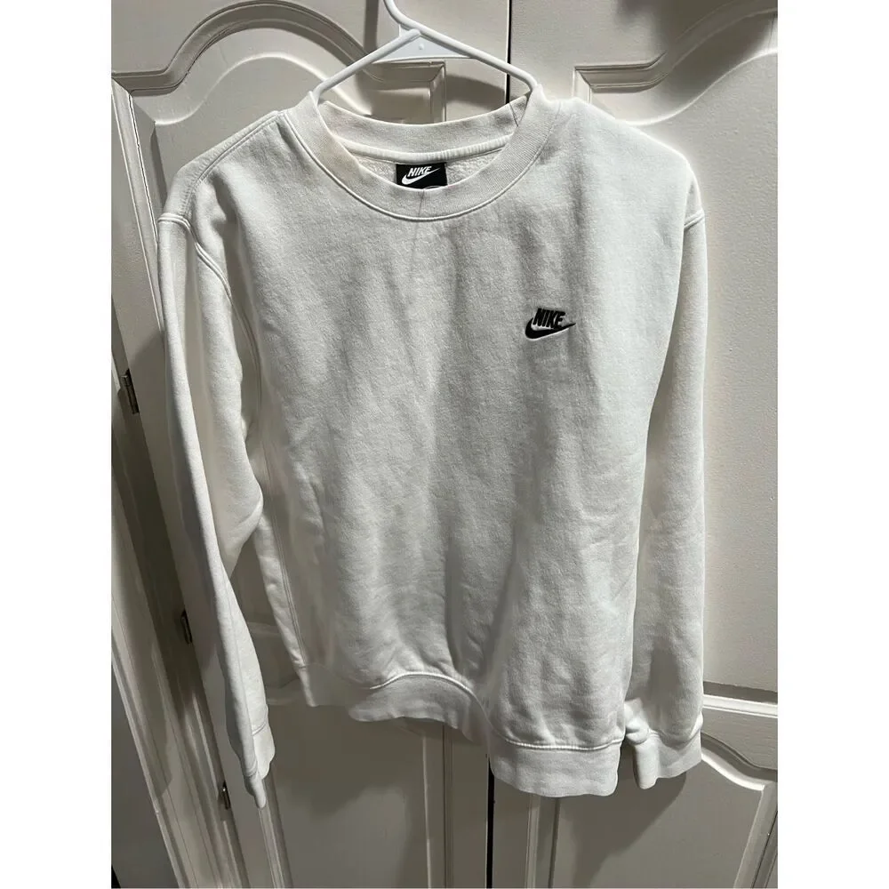 Vtg Nike Swoosh Faded Sweatshirt embroidered Nike swoosh
